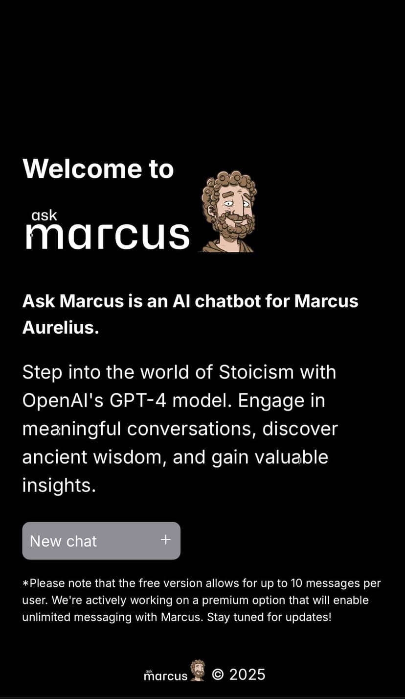 Ask Marcus development showcase